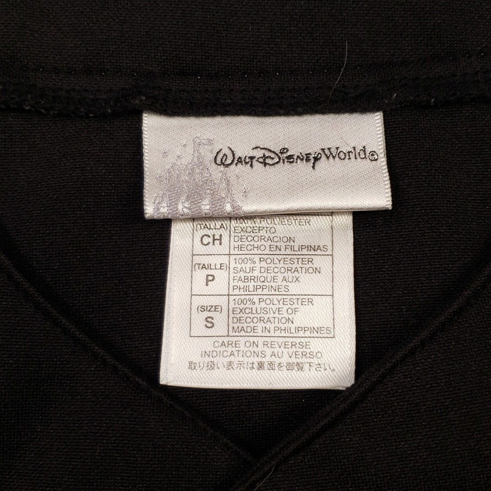 Nightmare Before Christmas Baseball Jersey Mens Small Black Walt Disney World - Picture 6 of 9